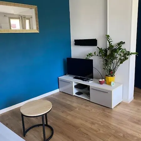 T2 Cosy Renove En Centre Avec Parking Apartamento
